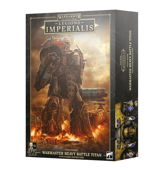 Warmaster Battle titan - Titan Legions - Legions Imperialis - Warhammer The Horus Heresy  - Available from 13/04/2024