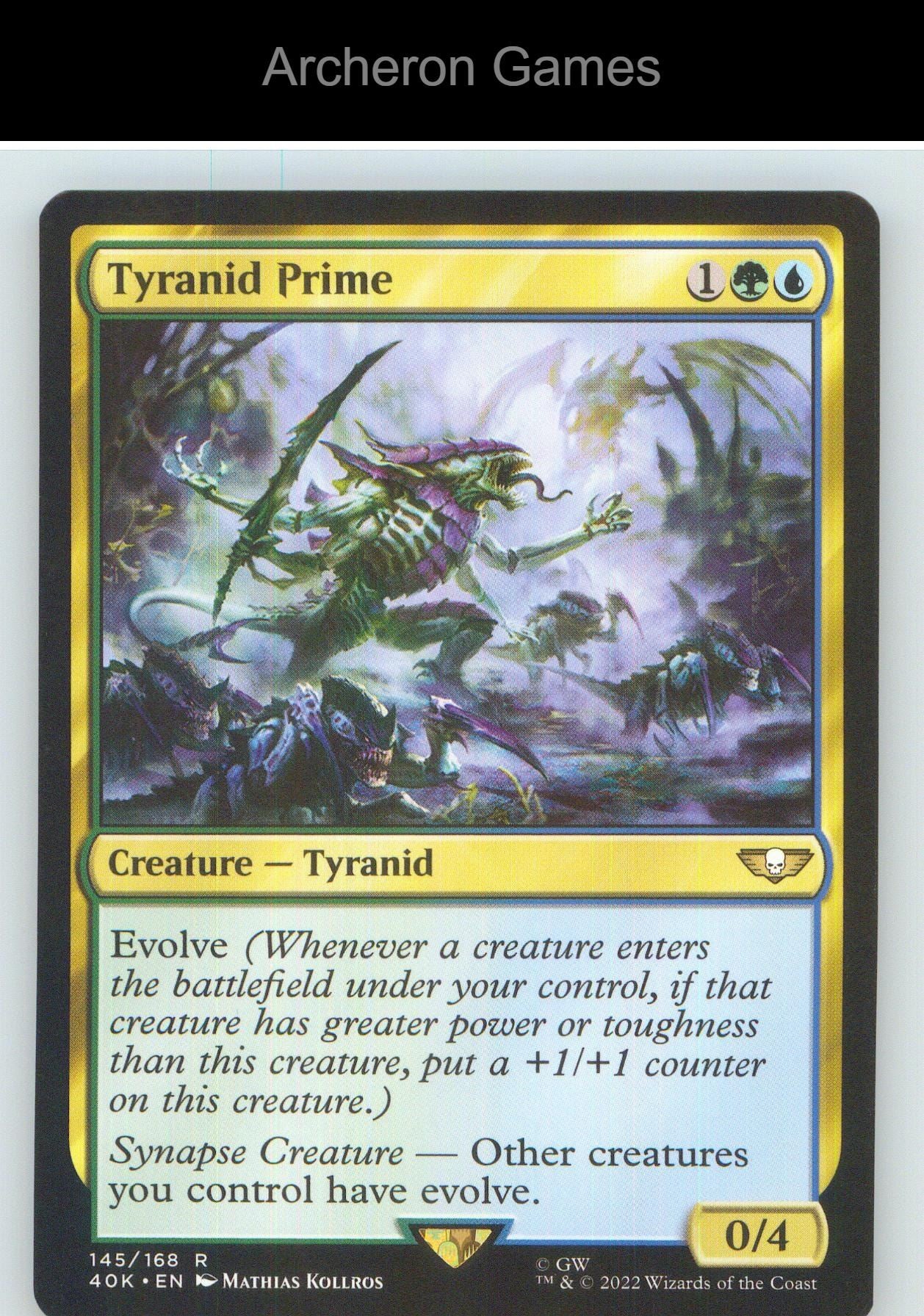 Tyranid Prime (Surge Foil) 145 R MTG Card NM/EX+