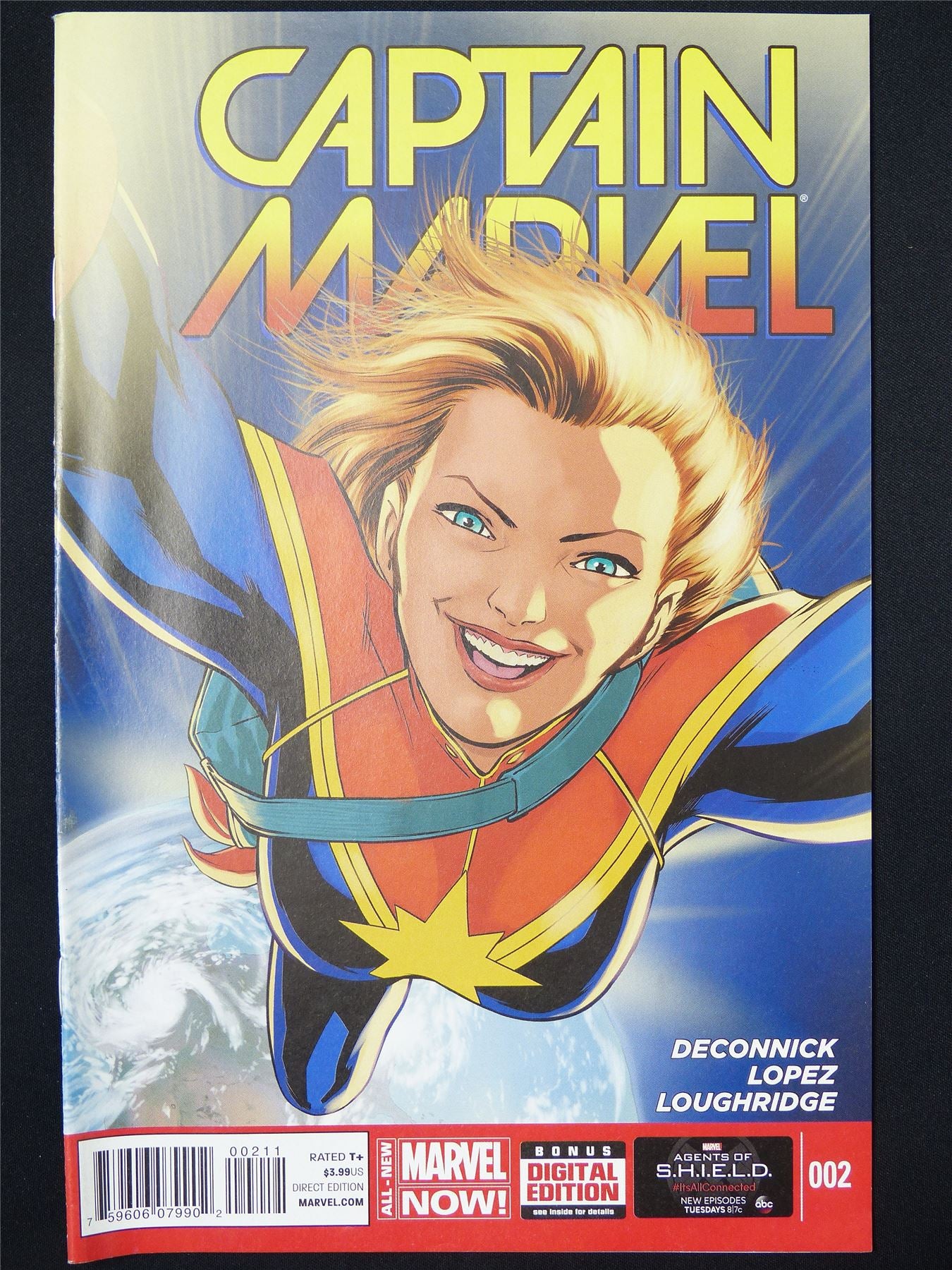 CAPTAIN Marvel #2 - B&B Marvel Comic #TP