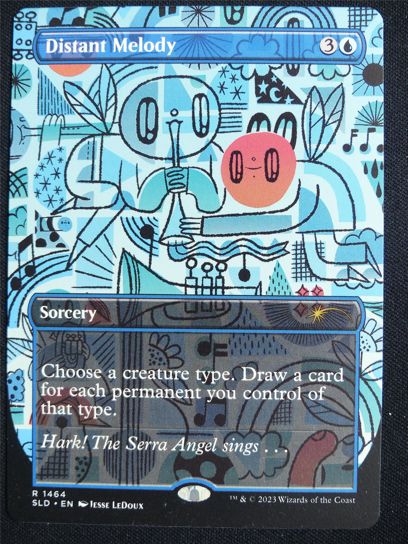 Distant Melody Borderless - SLD - Mtg Card #3GX