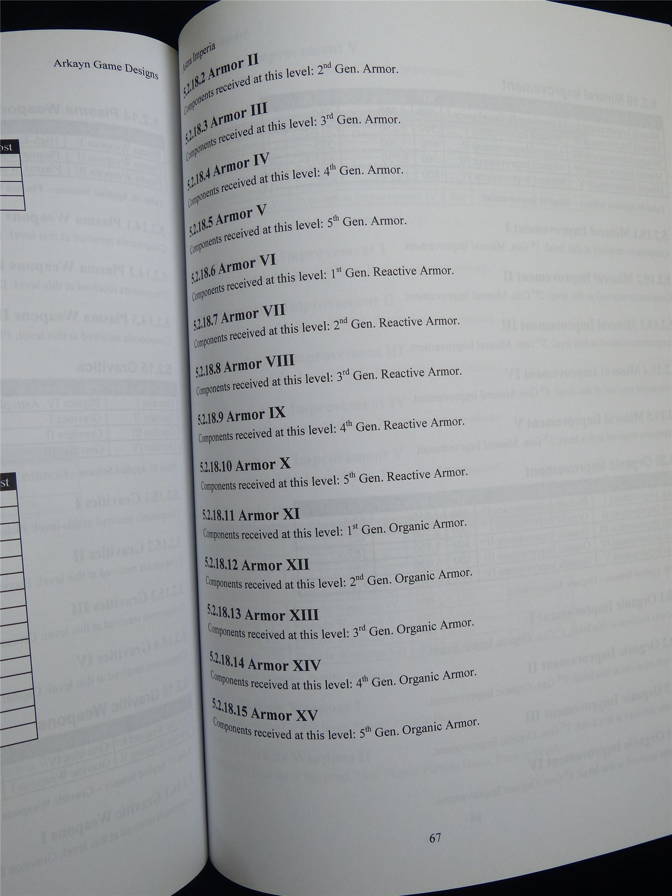 Astra Imperia Space Combat Simulations - Rulebook Softback #2VP
