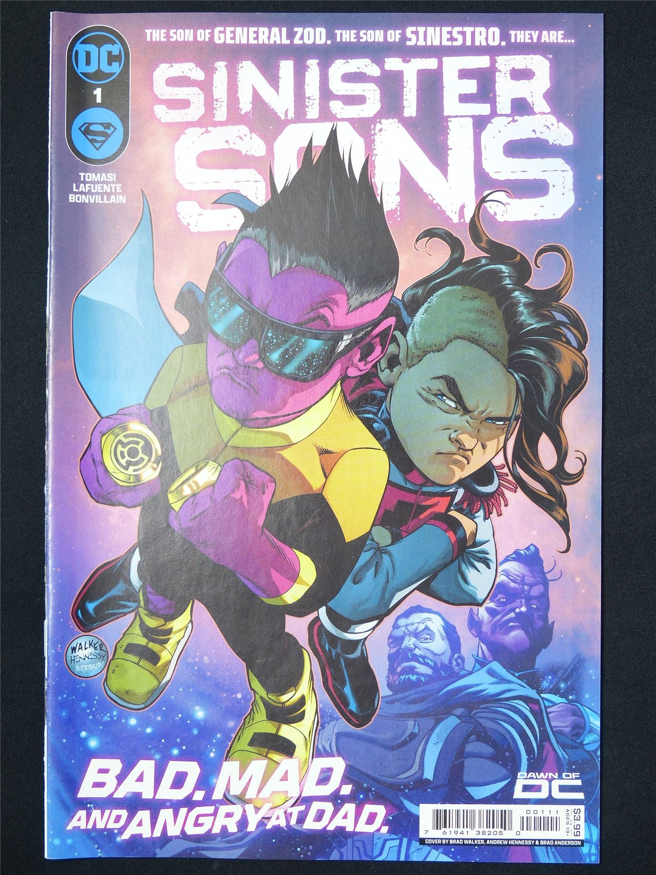 SINISTERS Sons #1 - B&B DC Comic #8JJ