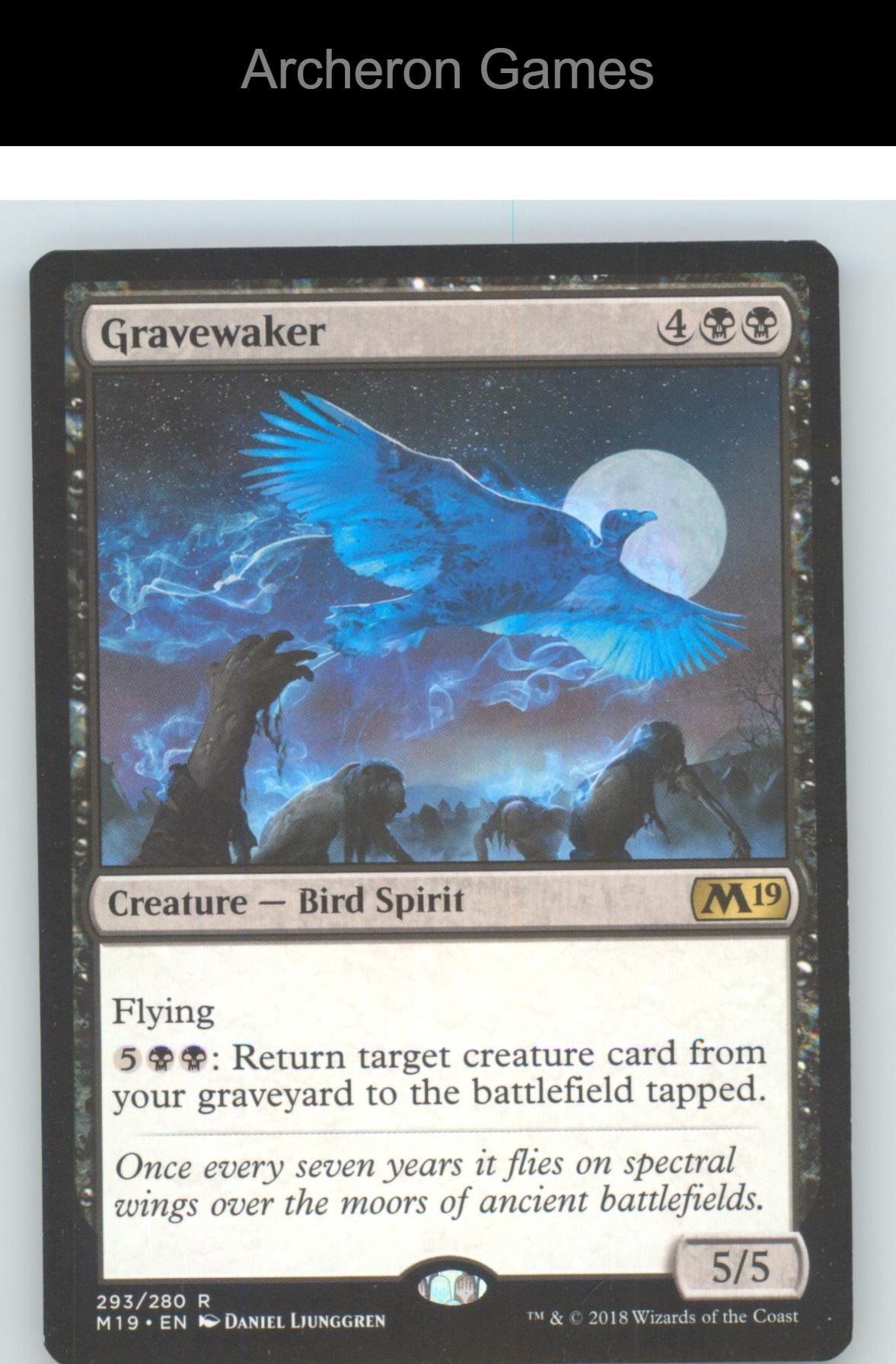 Gravewaker M19 293 R MTG Card NM/EX+