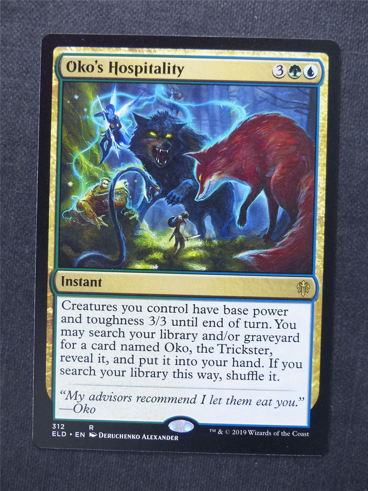 Oko's Hospitality - Mtg Magic Cards #4K