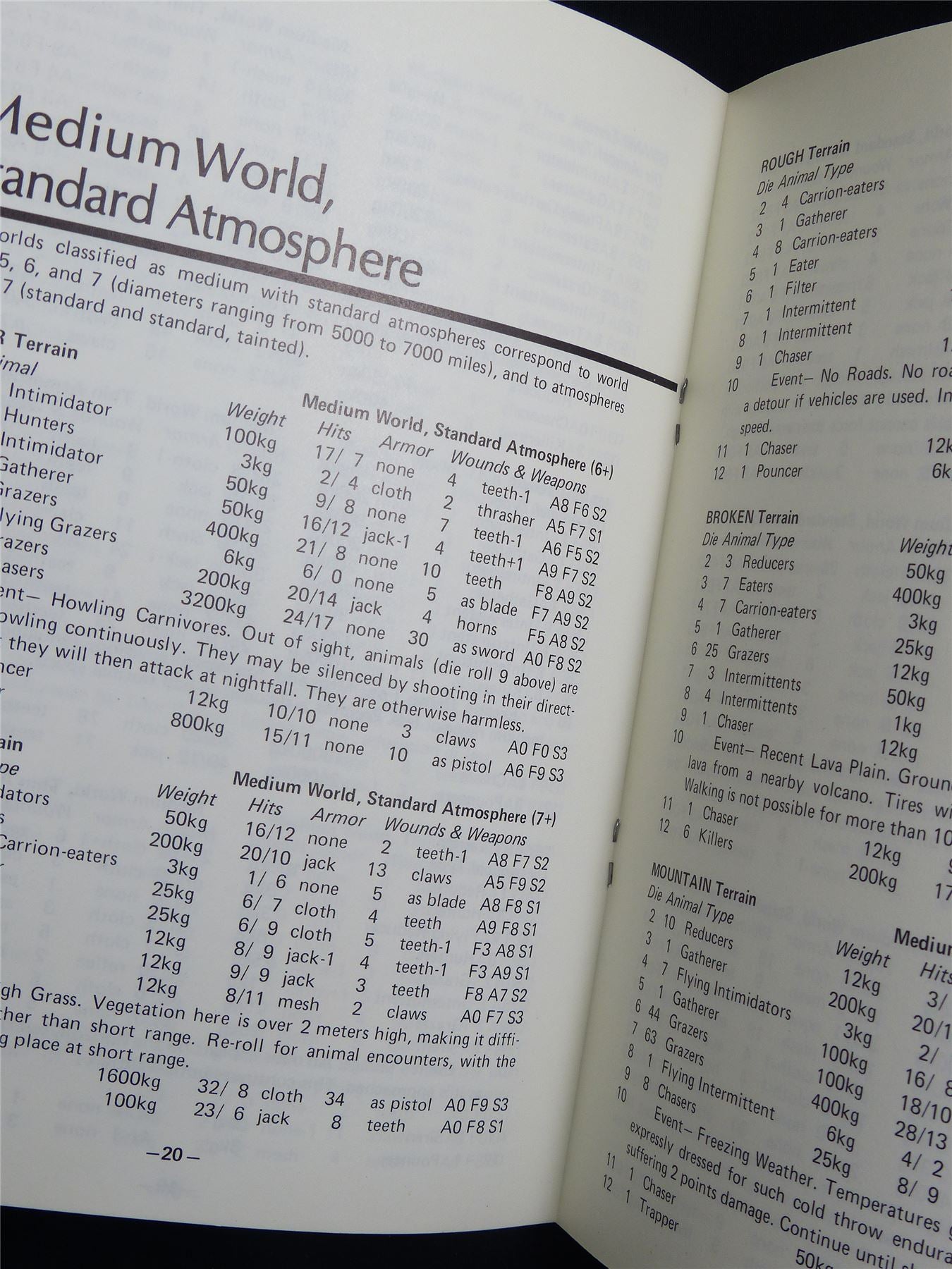 Traveller: Supplement 2 Animal Encounters - Roleplaying Booklet #2T5