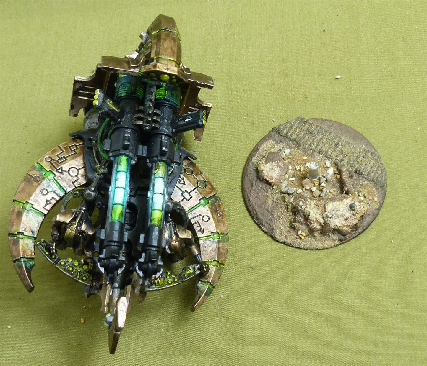 Necron Catacomb Command Barge Painted - Necrons - Warhammer 40K #1QQ