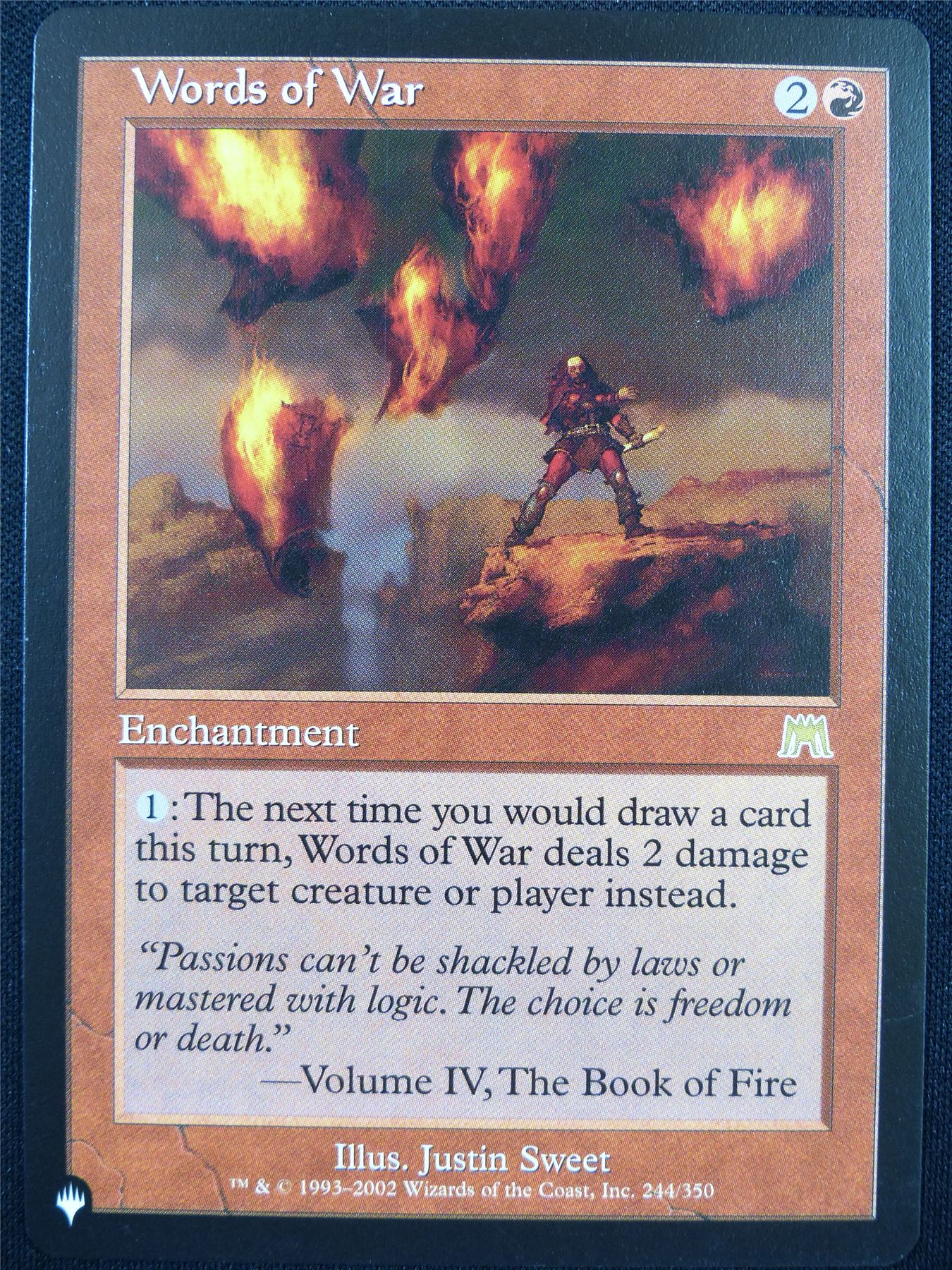 Words of War - ONS - Mtg Card #22V