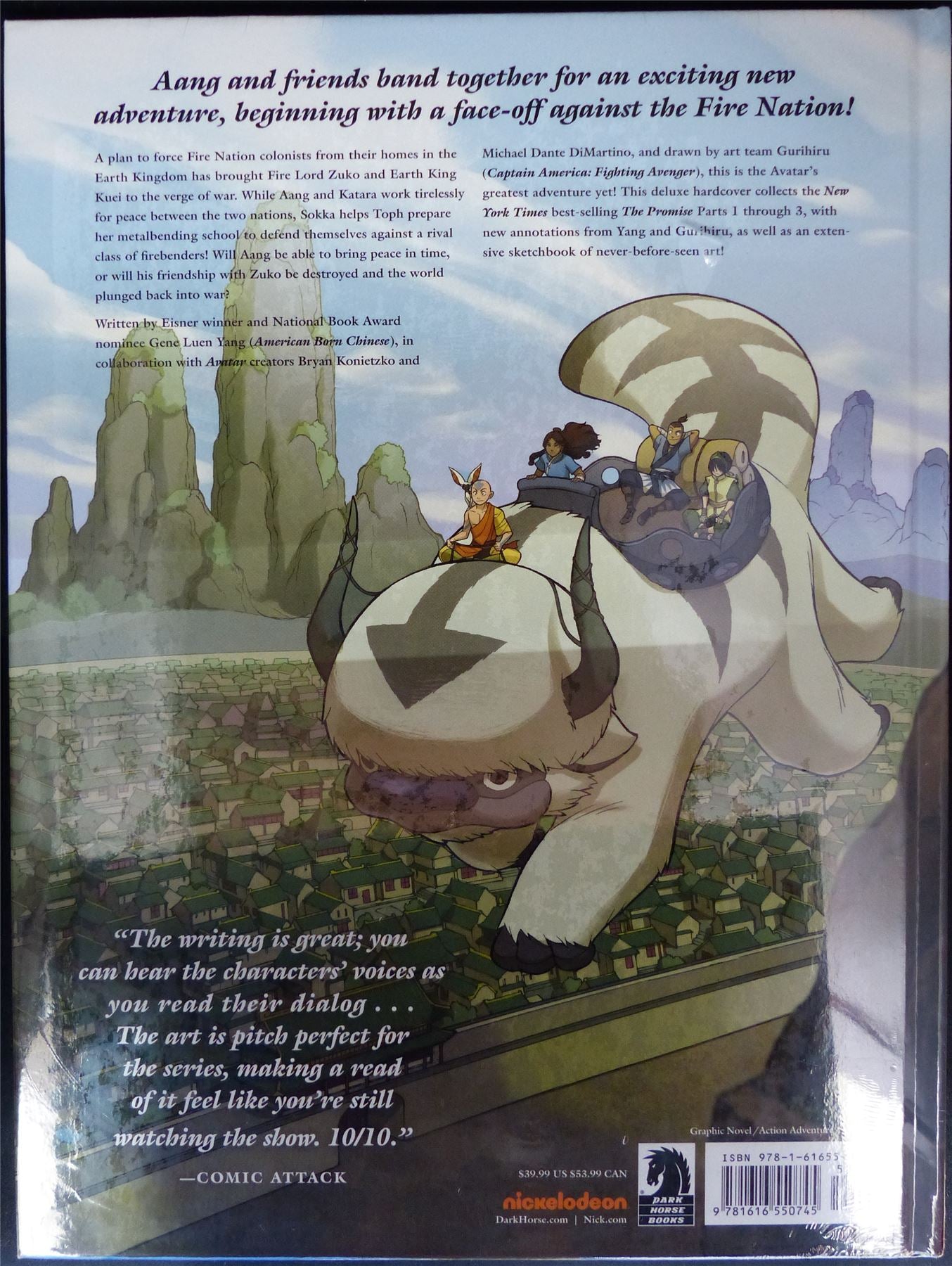 AVATAR The Last Airbender: The Promise - Dark Horse Graphic Hardback #M7