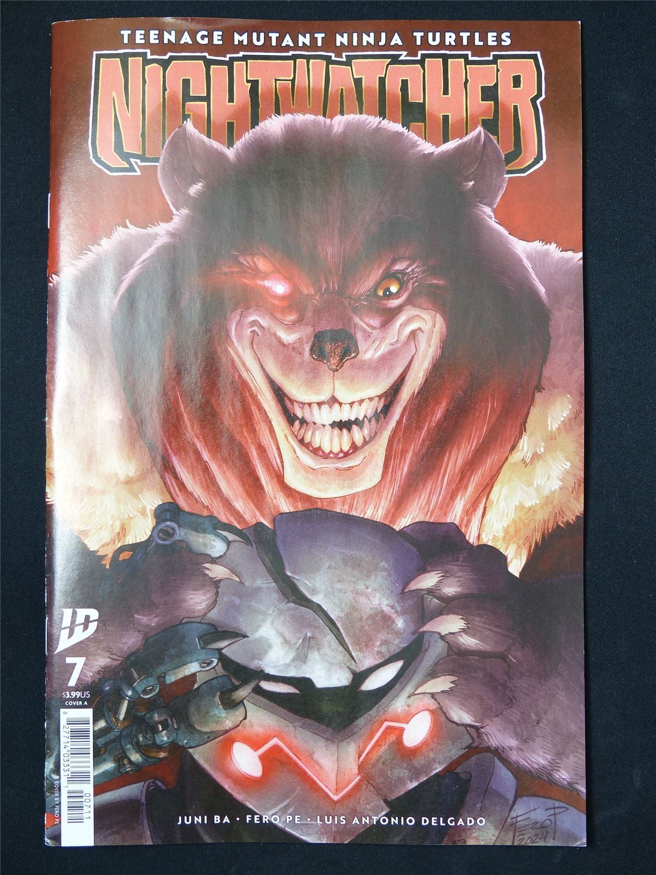 TEENAGE Mutant Ninja Turtles: Nightwatcher #7 - Apr 2025 ID Comic #2DO