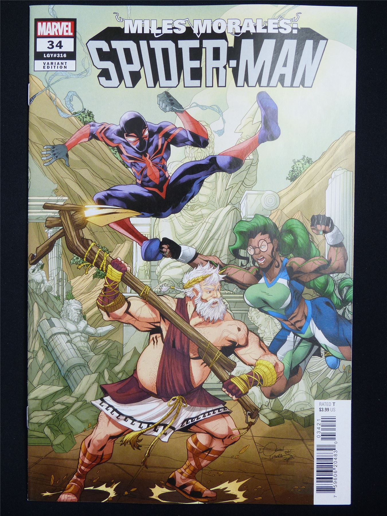 Miles Morales: SPIDER-MAN #34 Variant - Aug 2025 Marvel Comic #1DR