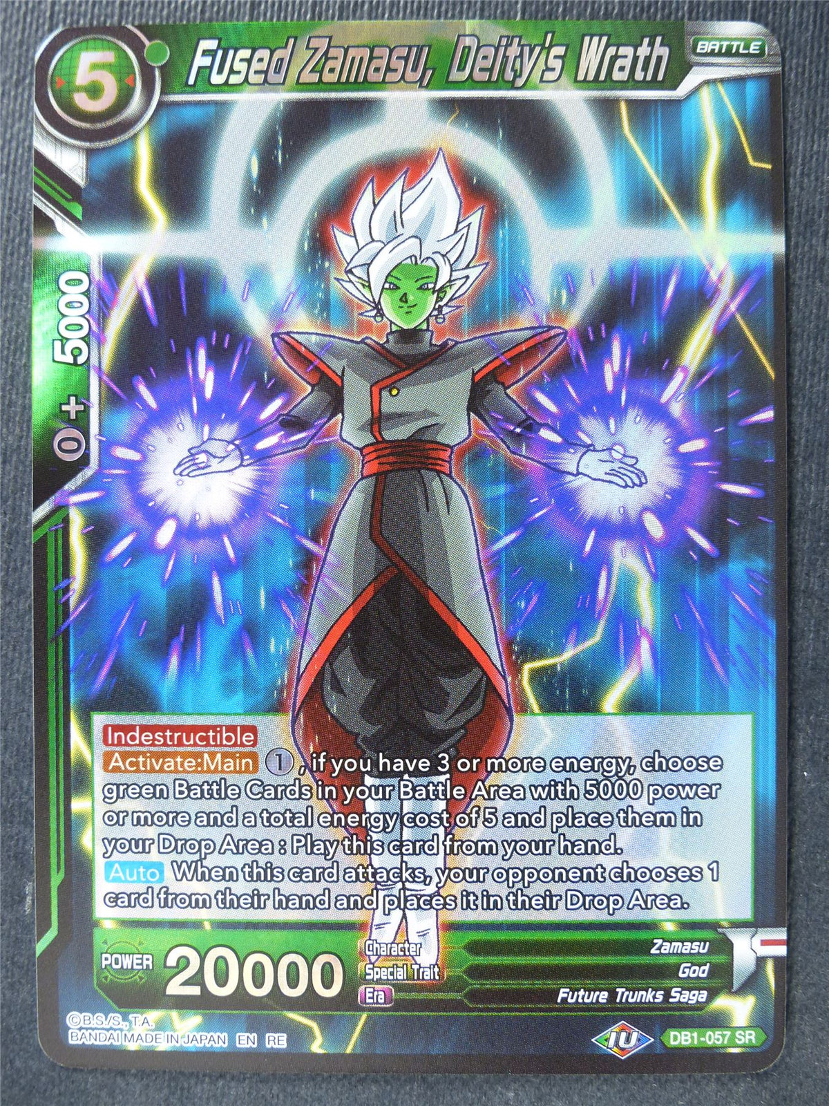 Fused Zamasu Deity's Wrath - Mythic Booster - Dragon Ball Super Card #44E
