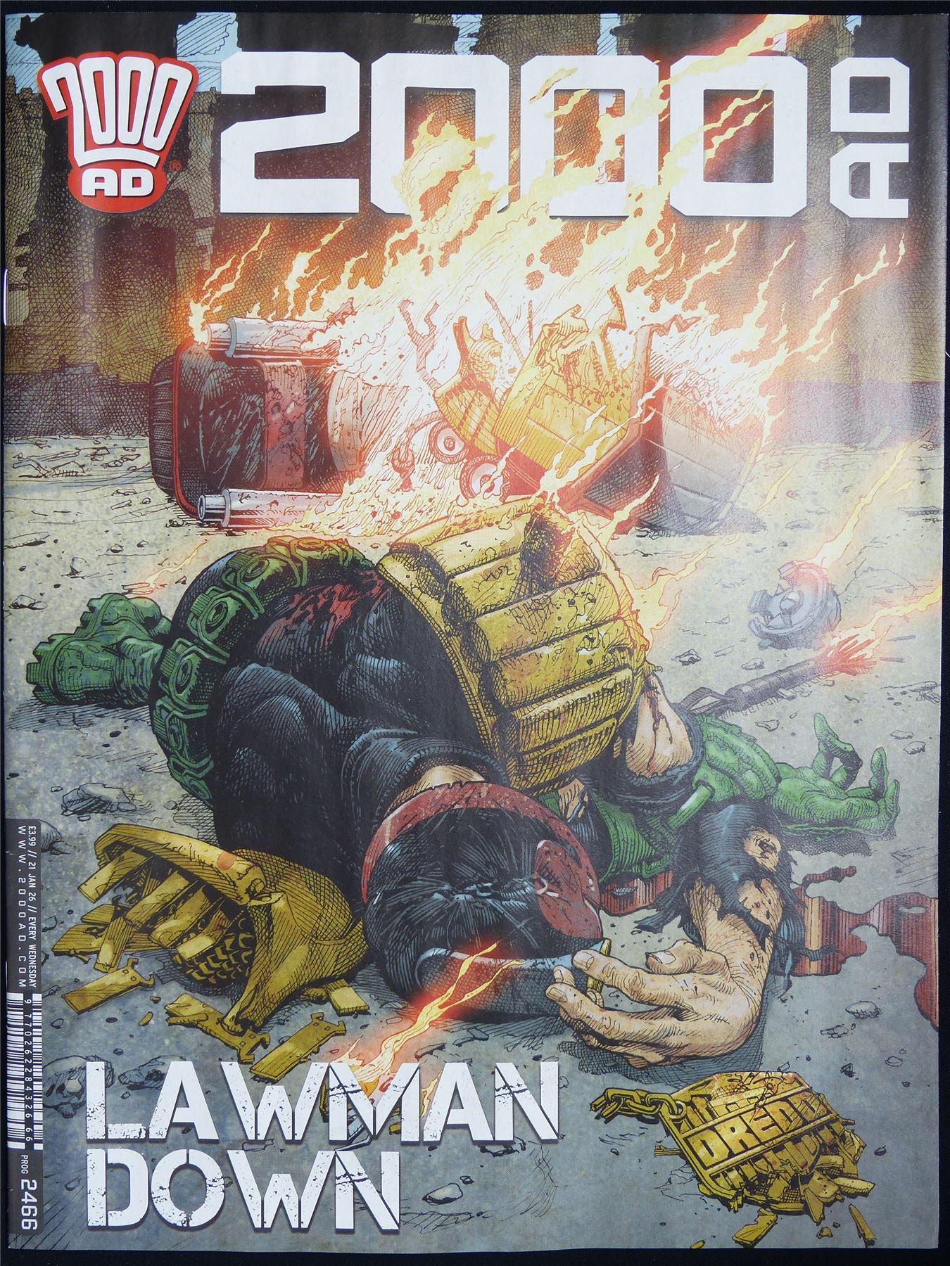 2000AD: Lawman Down #2466 - 2000AD Comic Magezine #1GJ