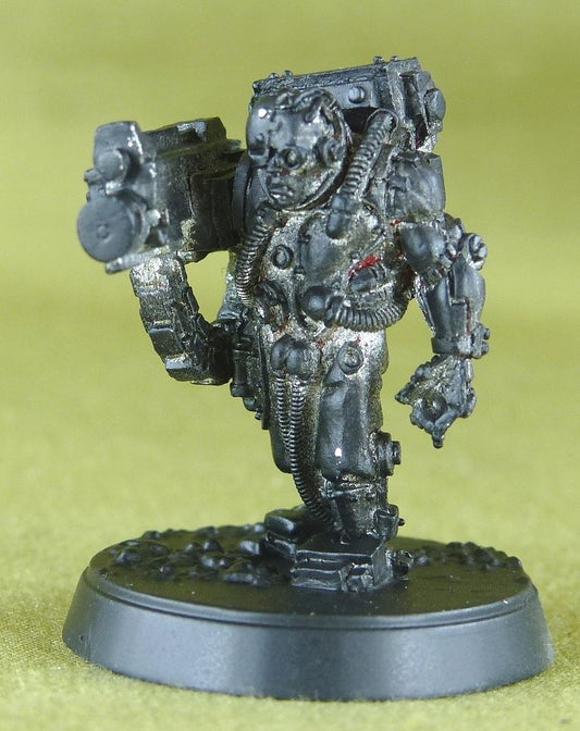 Metal Servitor with Heavy Bolter - Space Marines - Warhammer AoS 40k #1XG