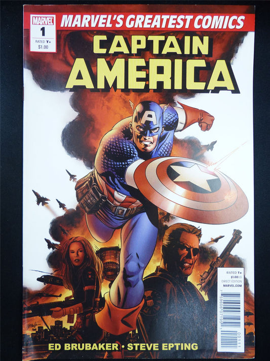 Marvel's Greatest Comics: CAPTAIN America #1 - Marvel Comic #2NH