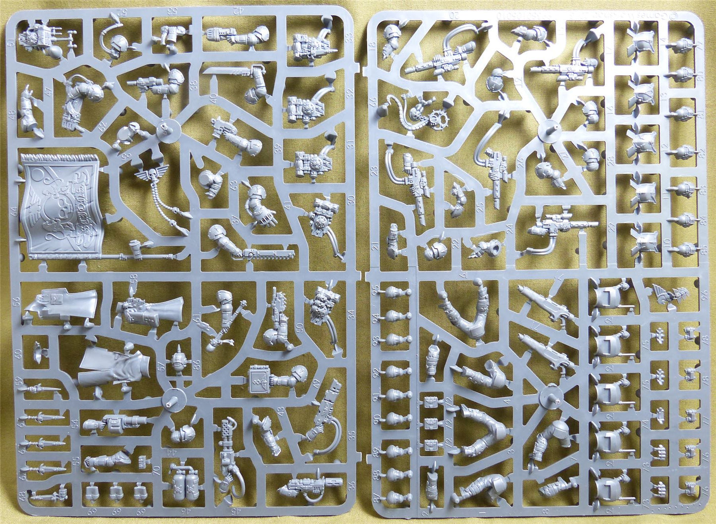 Tempestus Scions Command Squad complete sprue - Astra Militarum - Warhammer 40K #XX
