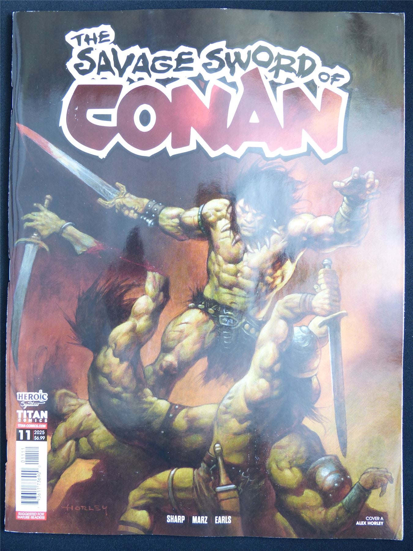 The Savage Sword of CONAN #11 - Nov 2025 Titan Comic Magazine #5ZS