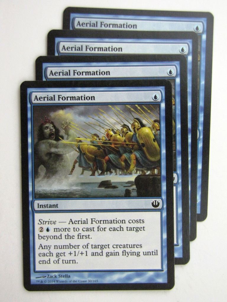 MTG Magic Cards: AERIAL FORMATION x4 Journey to Nyx playset # 24B31