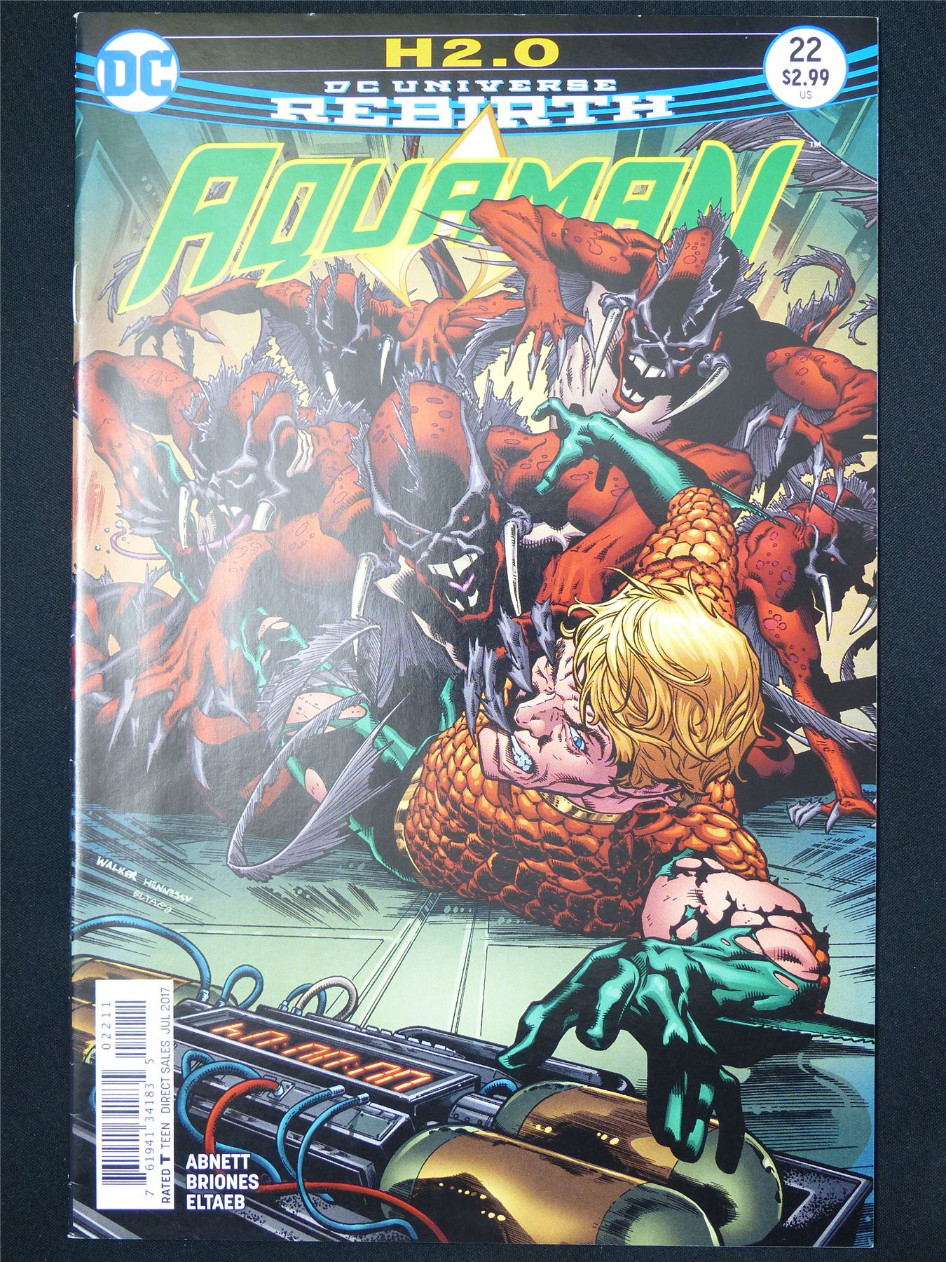 AQUAMAN #22 Rebirth - DC Comic #1GF