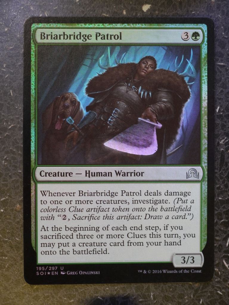 MTG Cards: BRIARBRIDGE PATROL FOIL # 5B4
