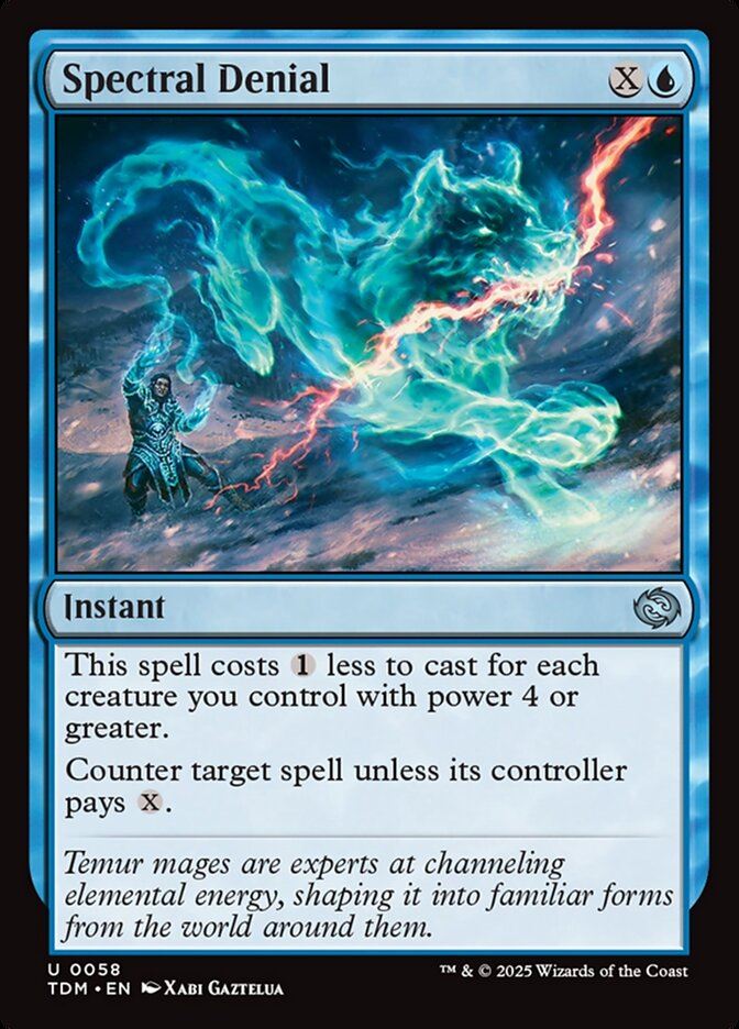 Spectral Denial - Tarkir: Dragonstorm tdm