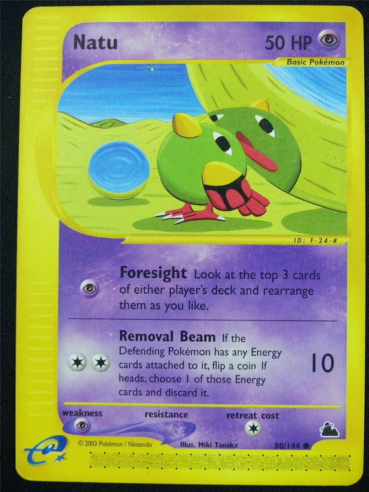 Natu 80/144 played - Pokemon Card #4FB