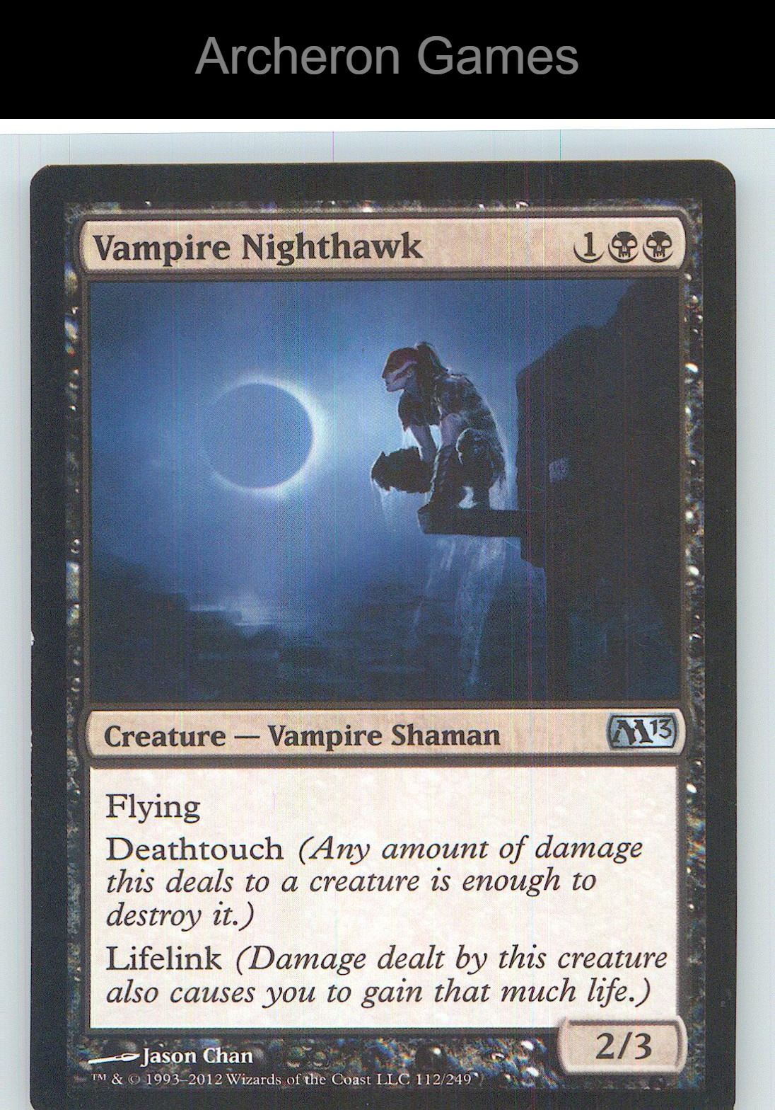 Vampire Nighthawk PLST 112 UC MTG Card NM/EX+
