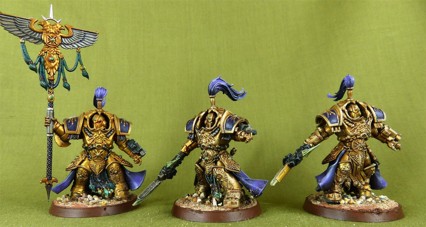 Allarus Terminators - Custodes - Painted - Warhammer AoS 40k #123