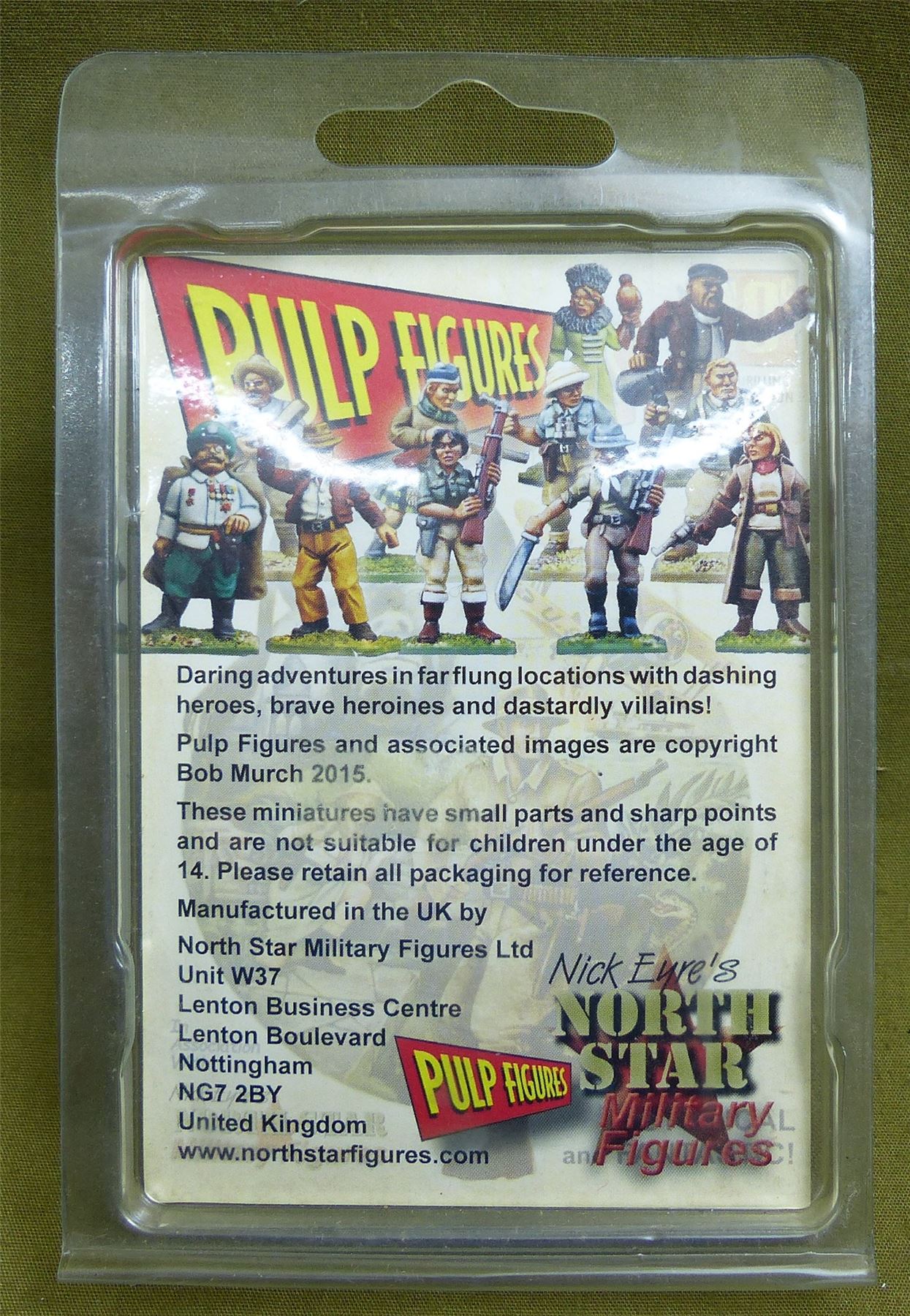 Drawing Room Detectives Blister Pack - Pulp Figures #1GL