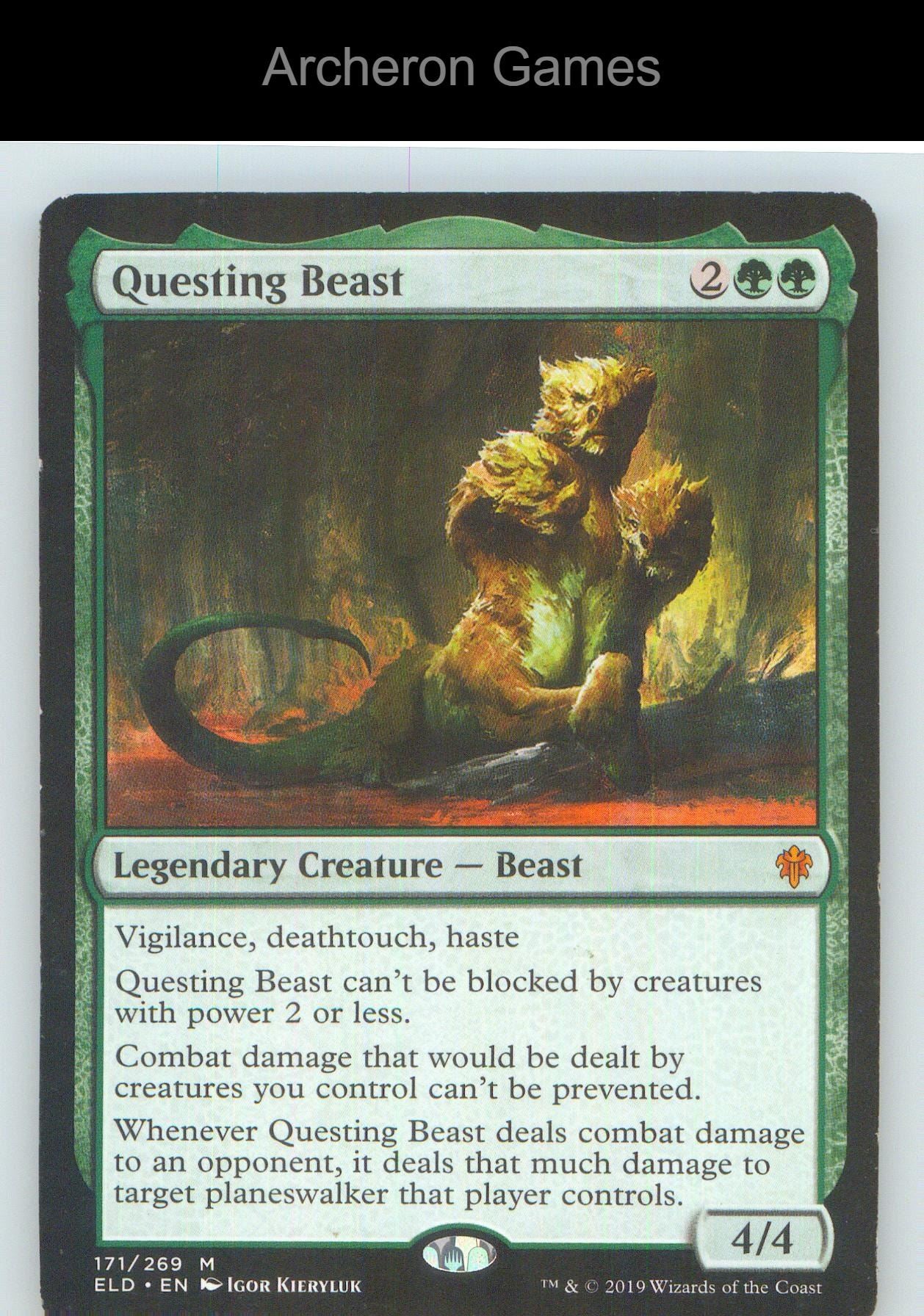 Questing Beast ELD 171 Mythic MTG Card NM/EX+