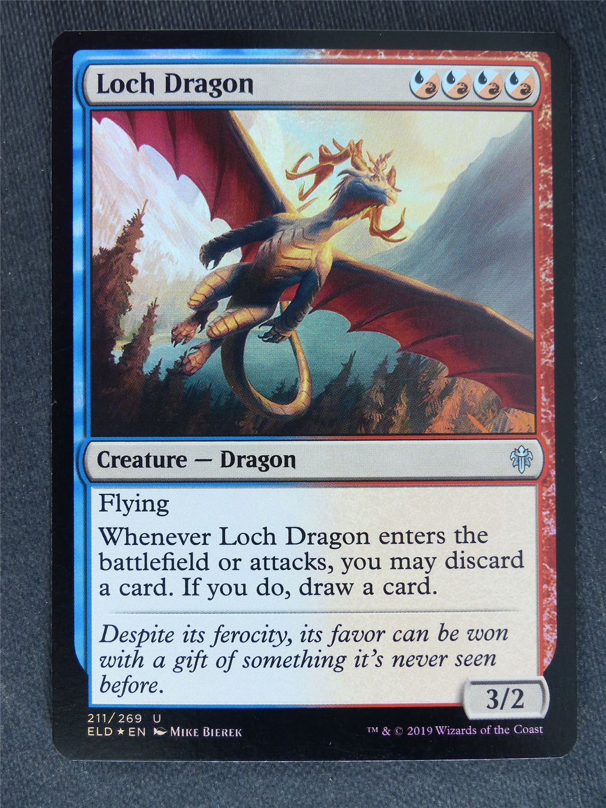 Loch Dragon Foil - Mtg Mgic Cards #TI