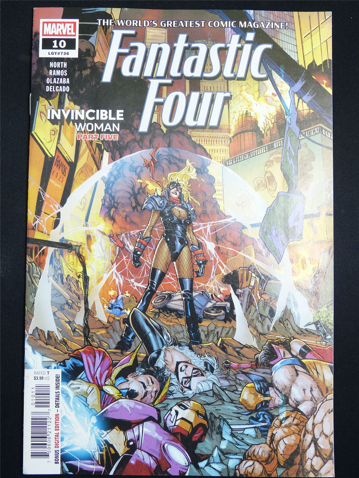 FANTASTIC Four #10 Cvr A - Marvel Comic #4WP