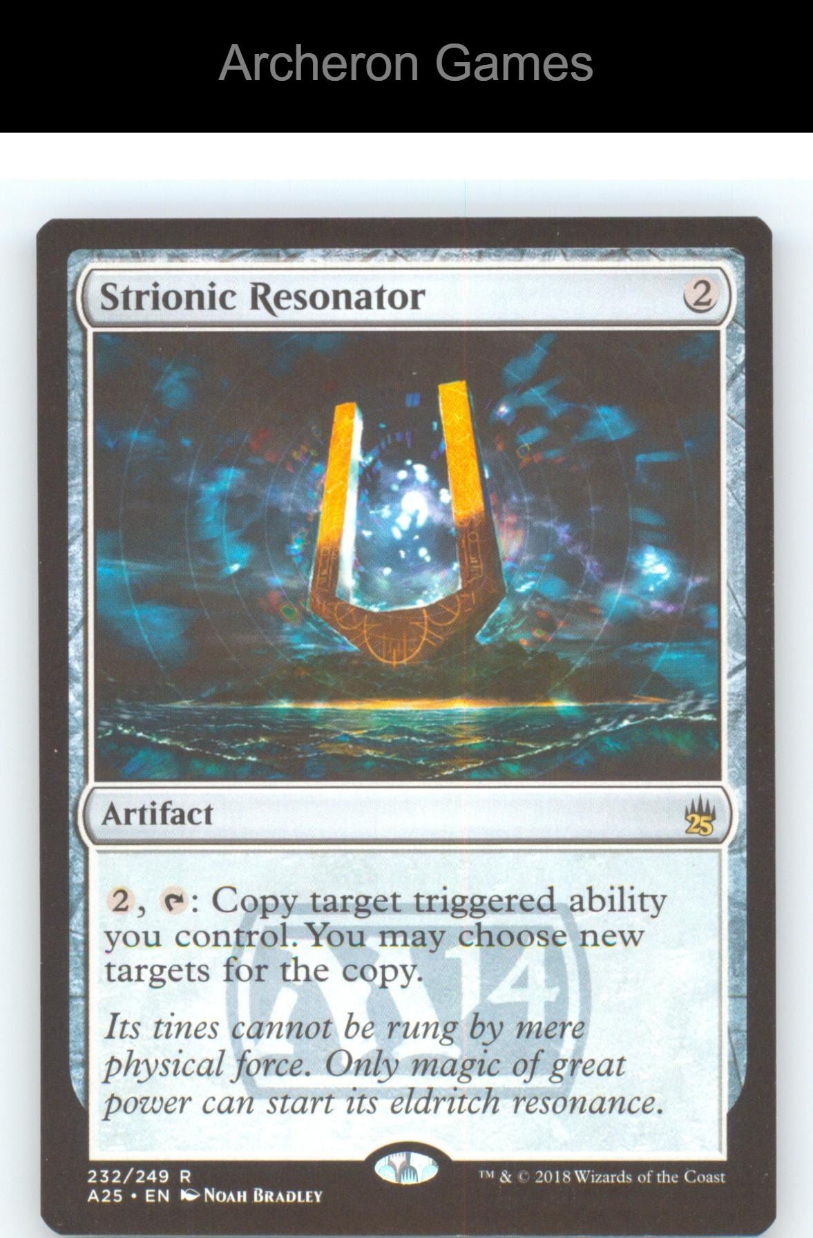 Strionic Resonator A25 232 R MTG Card Masters 25