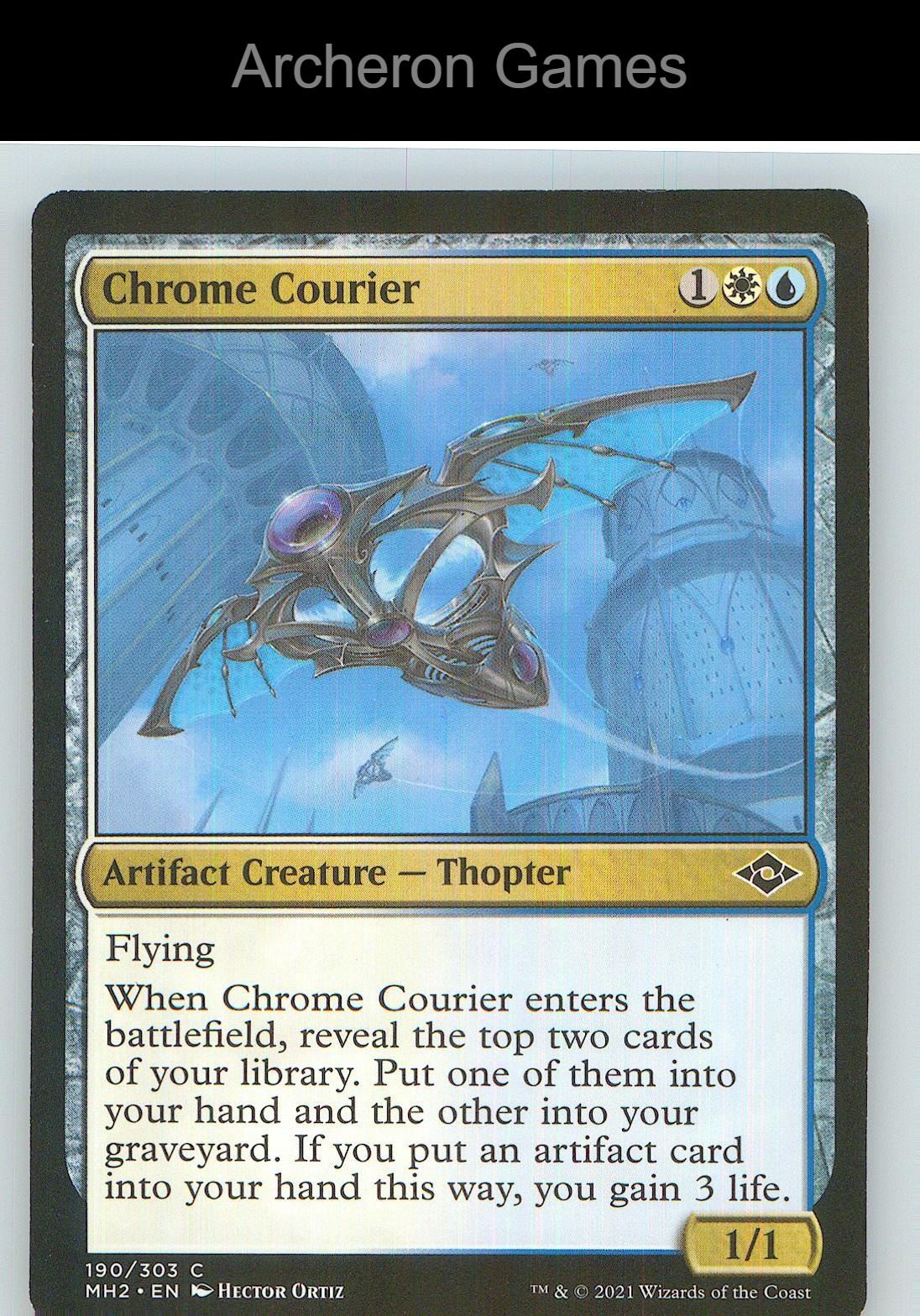 Chrome Courier MH2 190 C MTG Card NM/EX+
