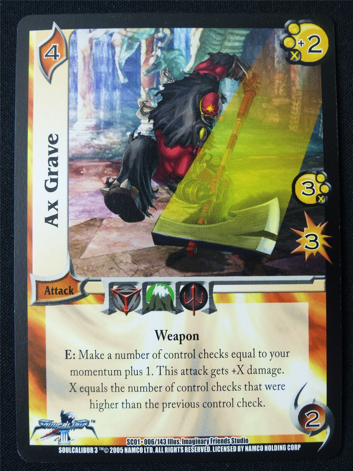 Ax Grave SC01 006/143 - UFS Card #2JU