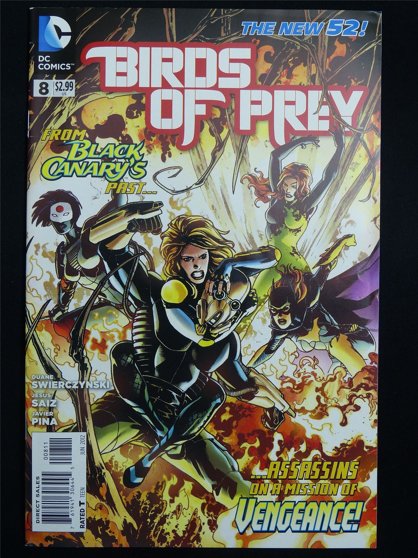 BIRDS of Prey #8 new 52! - DC Comic #343