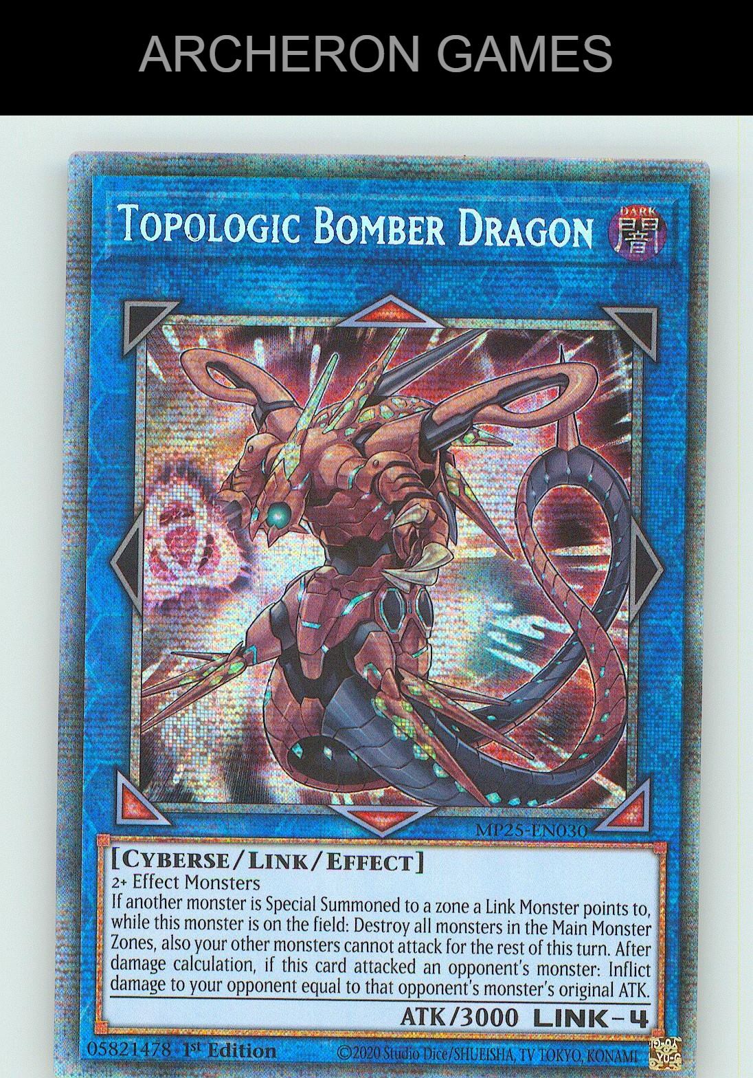 Topologic Bomber Dragon Starlight Rare YUGIOH Card 1st Edition