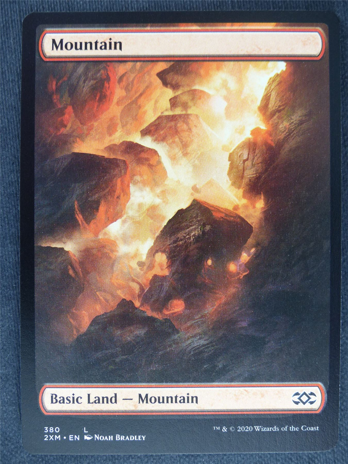 Mountain 380 Full Art - Mtg Magic Cards #CZ