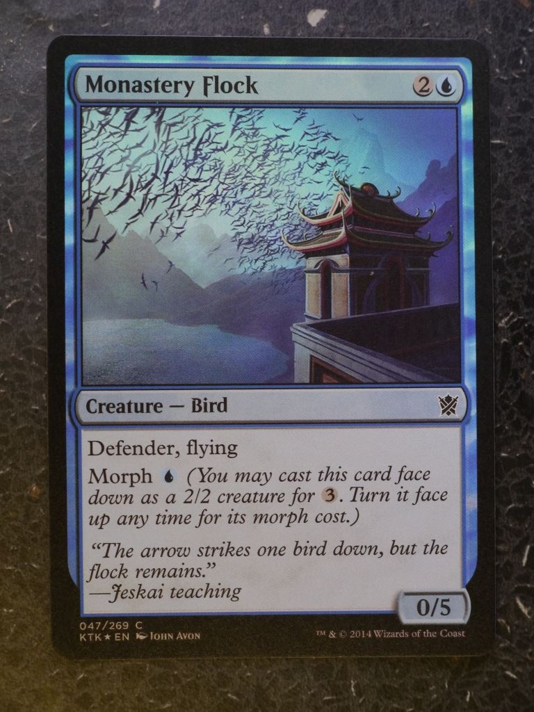 MTG Cards: MONESTARY FLOCK FOIL # 5E81