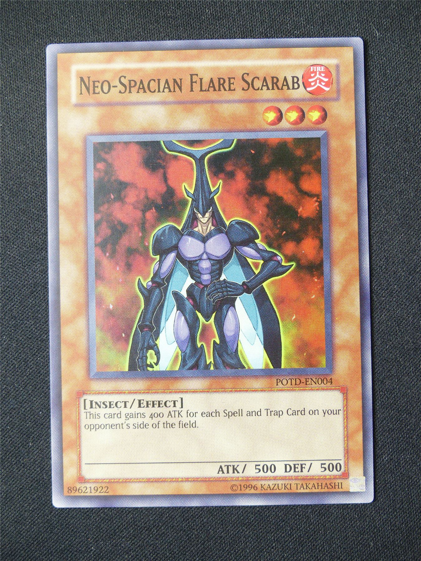 Neo-Spacian Flare Scarab POTD Super Rare - Yugioh Card #1UG