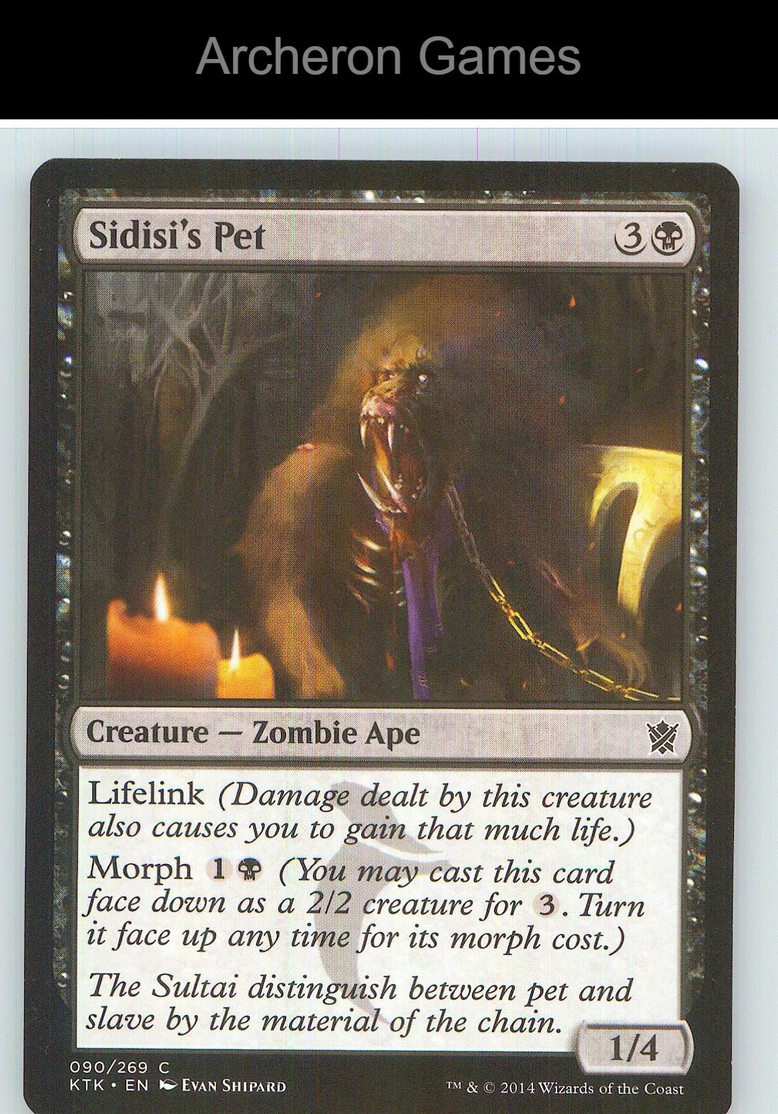 Sidisi's Pet KTK 90 C MTG Card NM/EX+