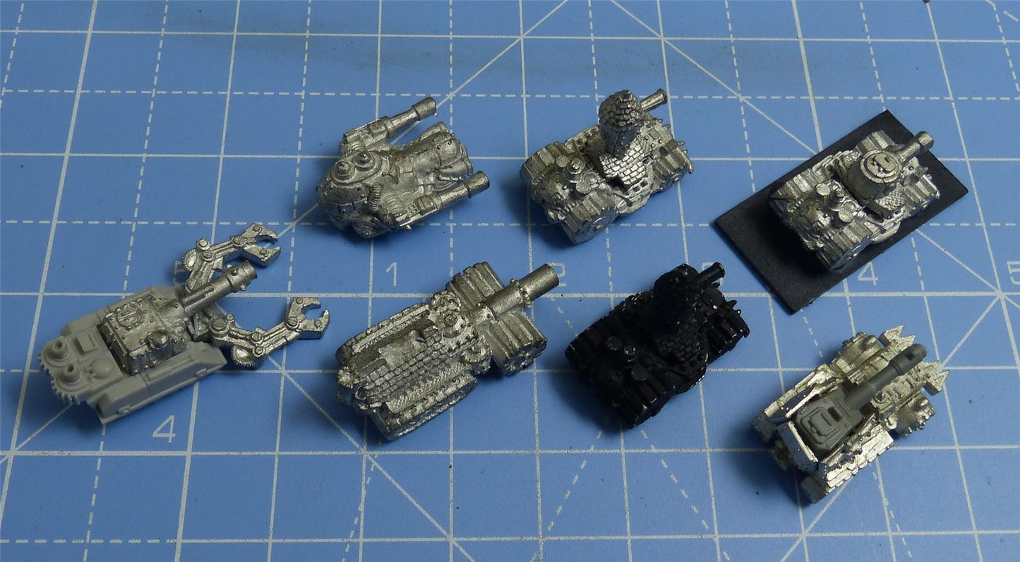 Classic Metal Mixed Lot of Tanks & Vehicles - Warhammer Epic #2KI
