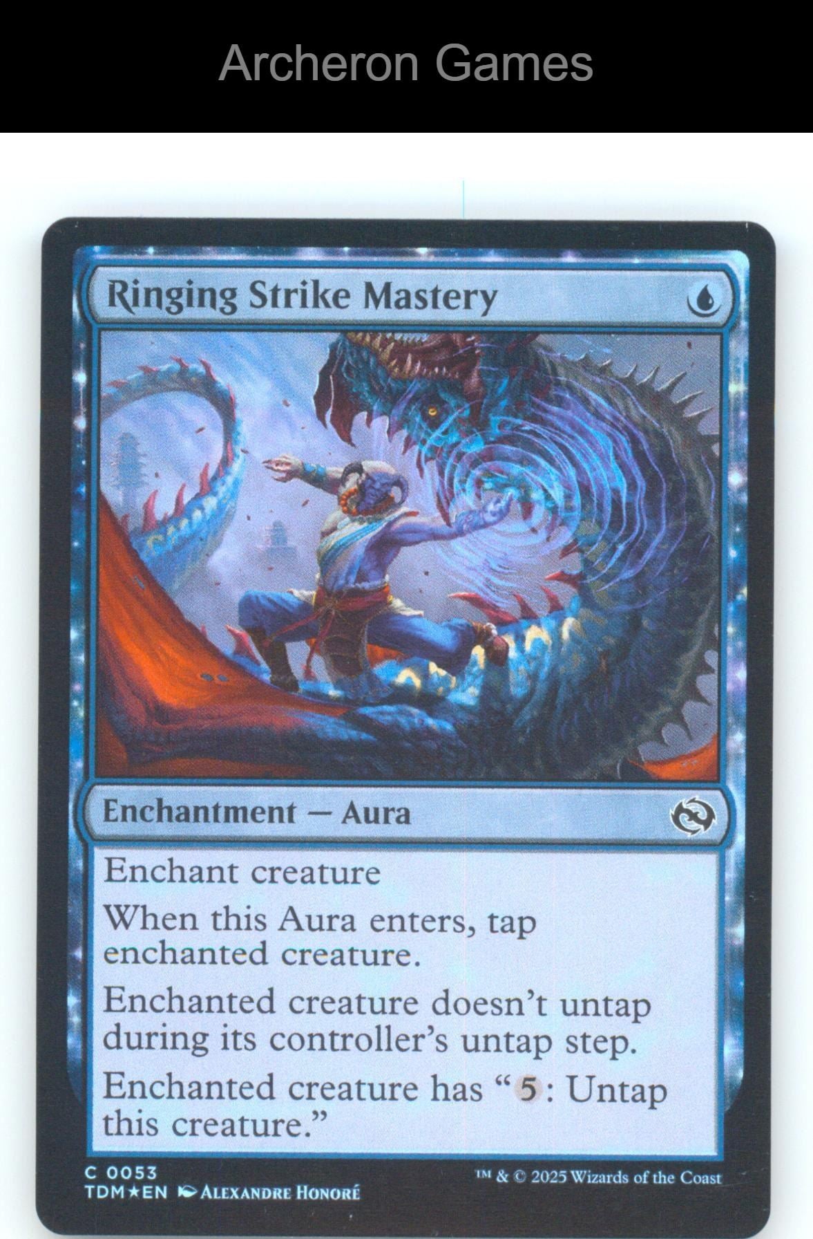 Ringing Strike Mastery TDM 53 C MTG Card Tarkir: Dragonstorm Foil