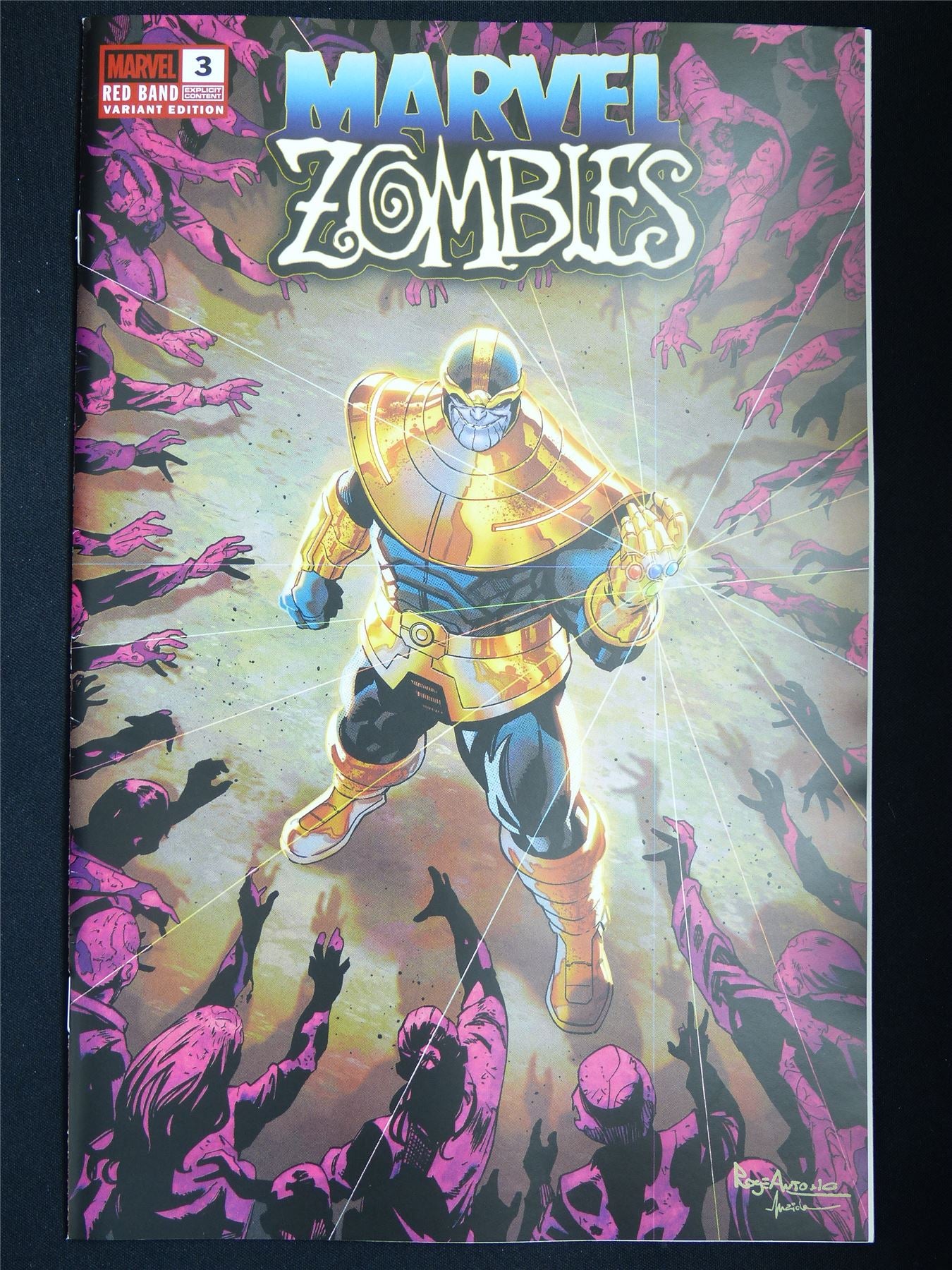 MARVEL Zombies #3 Red Band - Marvel Comic #C1