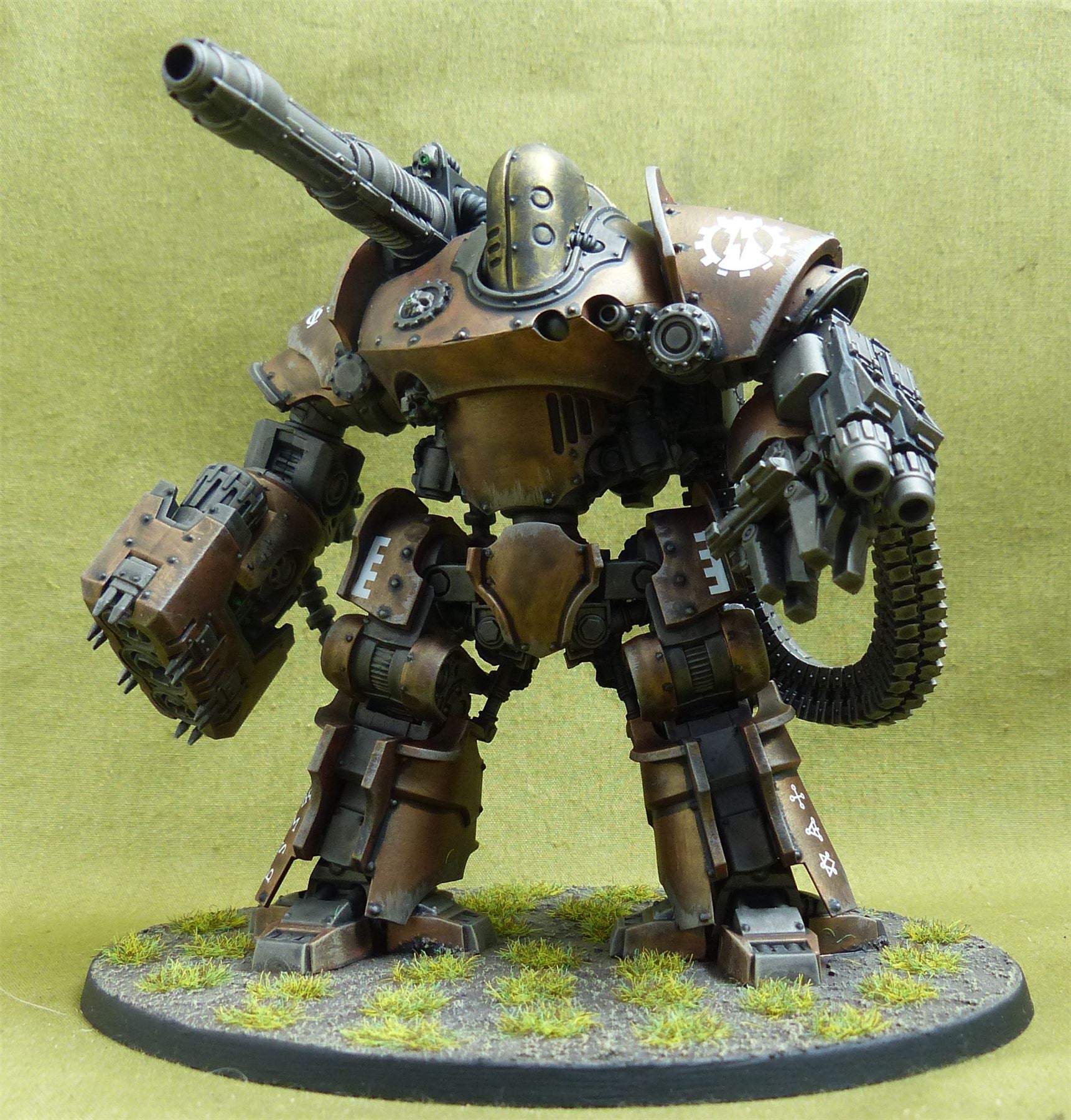 Thanatar Calix Siege-automata painted - Mechanicum - Warhammer