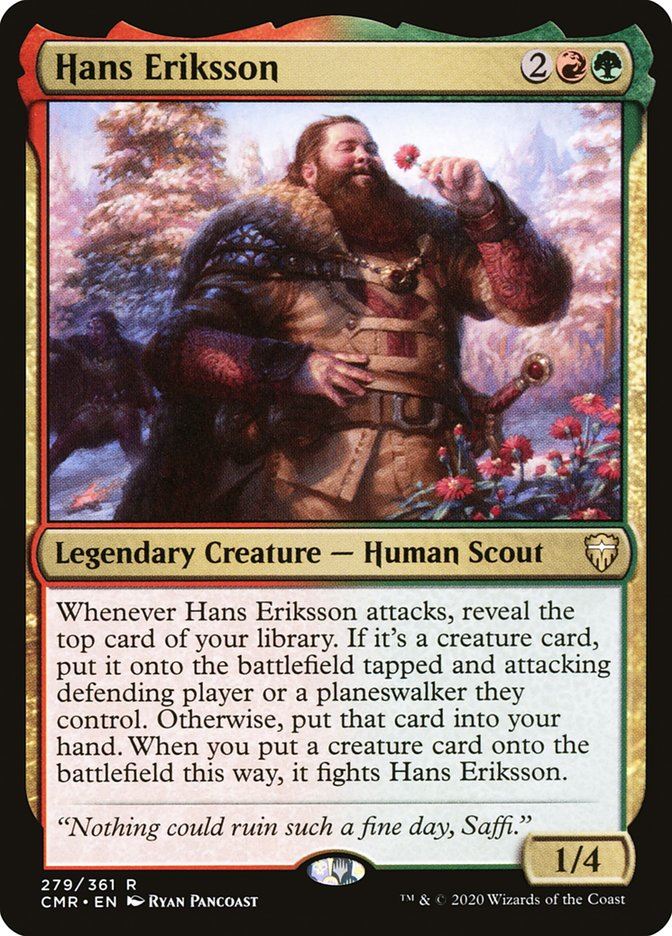 Mtg: CMR : Hans Eriksson - - NM