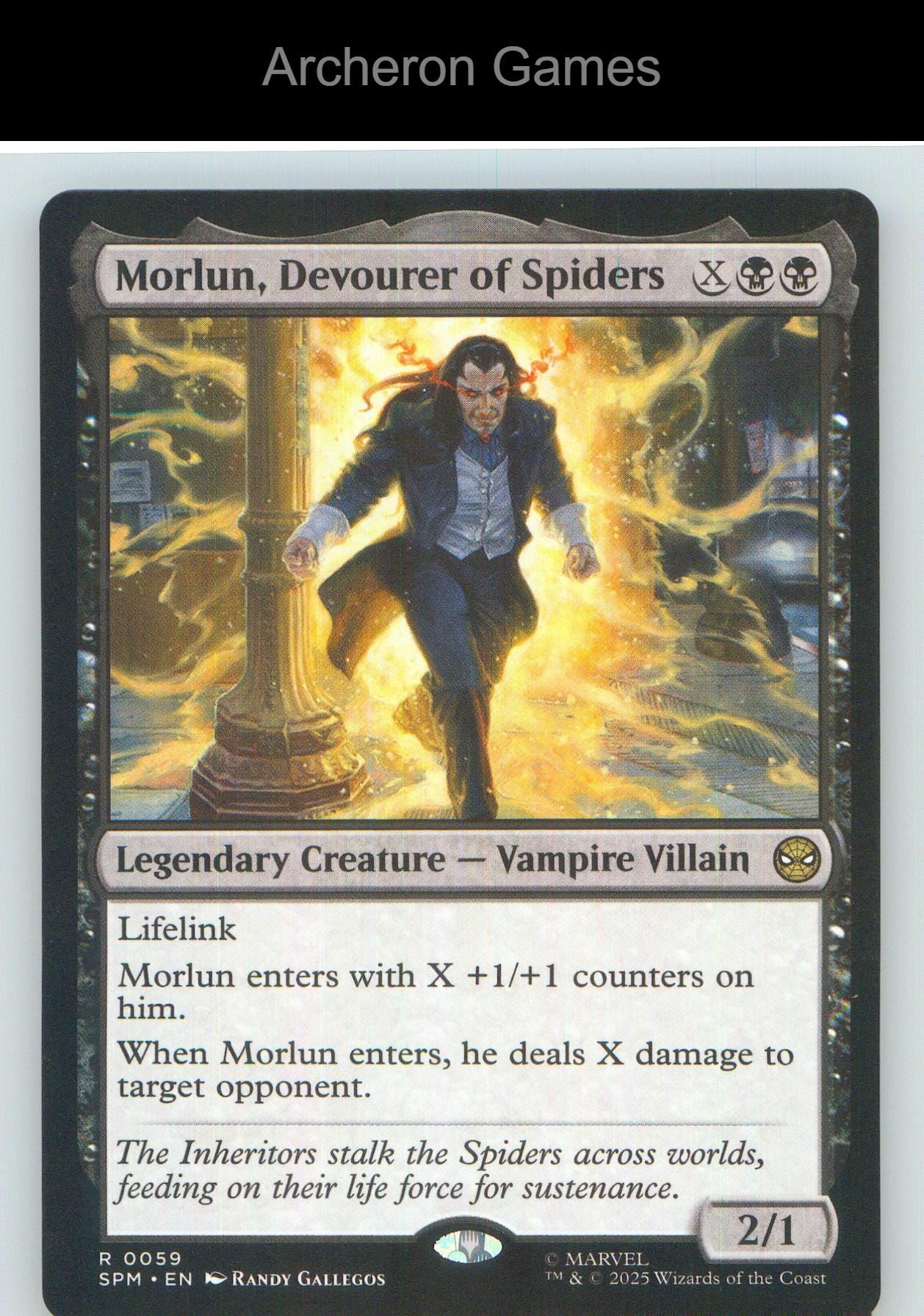 Morlun, Devourer of Spiders SPM 59 R MTG Card NM/EX+