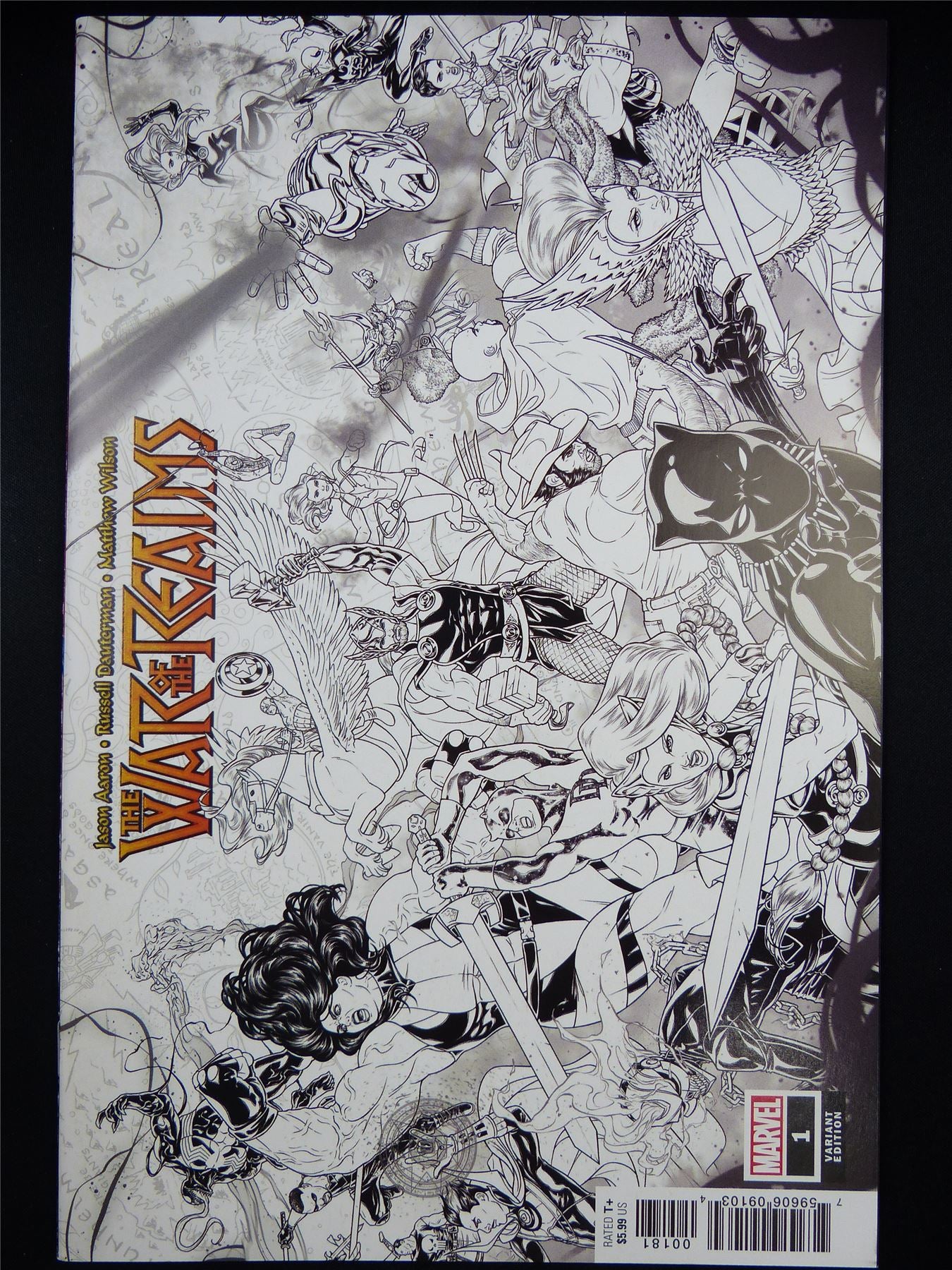 The WAR of the Realms #1 Dauterman Variant 1:10 - Marvel Comic #RF