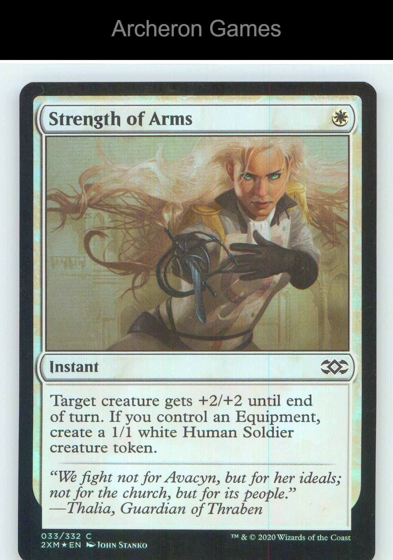 Strength of Arms 2XM 33 C MTG Card NM/EX+ Foil