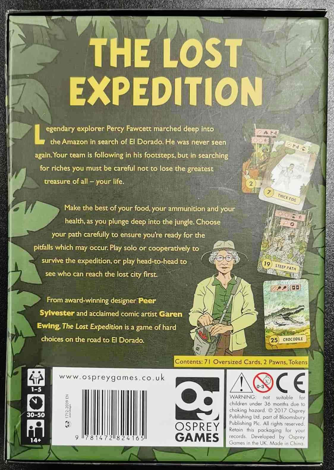 The Lost Expedition - Board Game #6WP