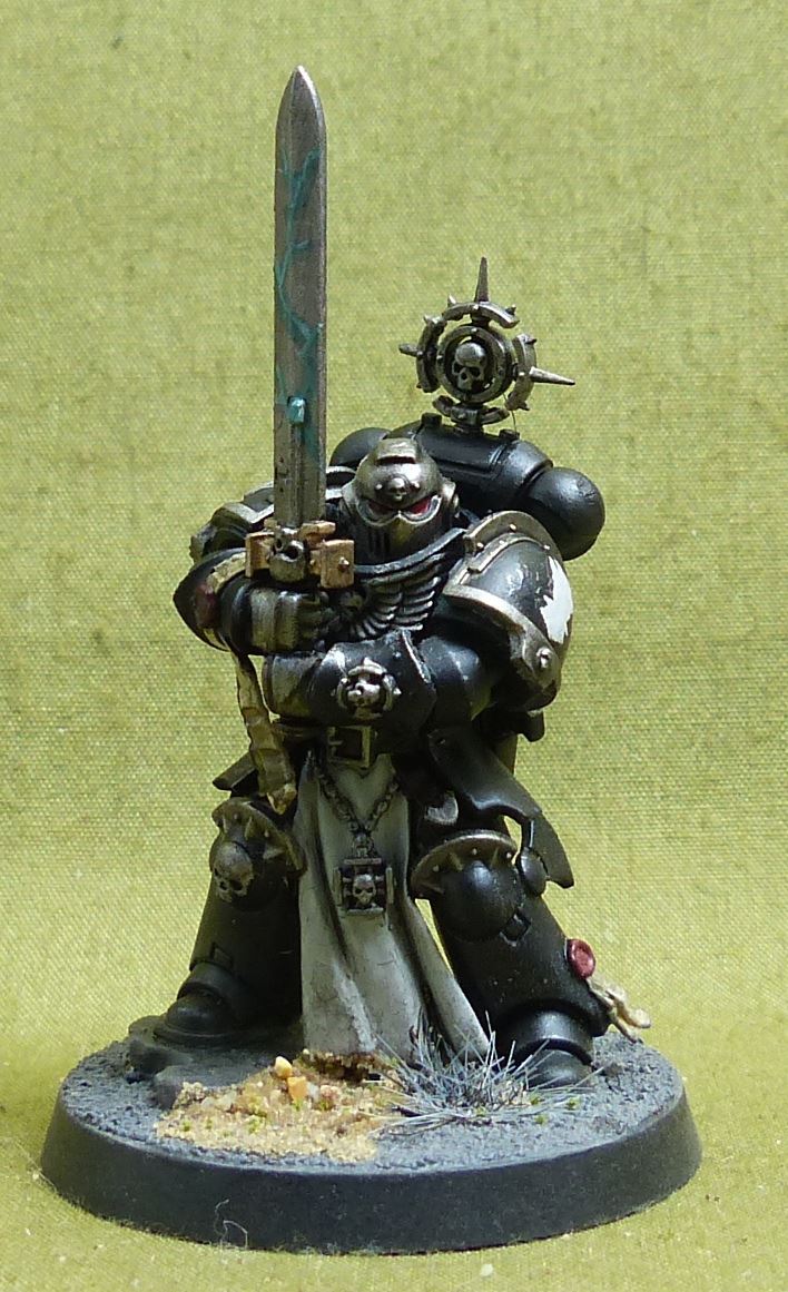 Company Champion painted - Iron Hands - Warhammer 40K #321